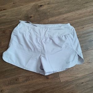Nike running shorts.